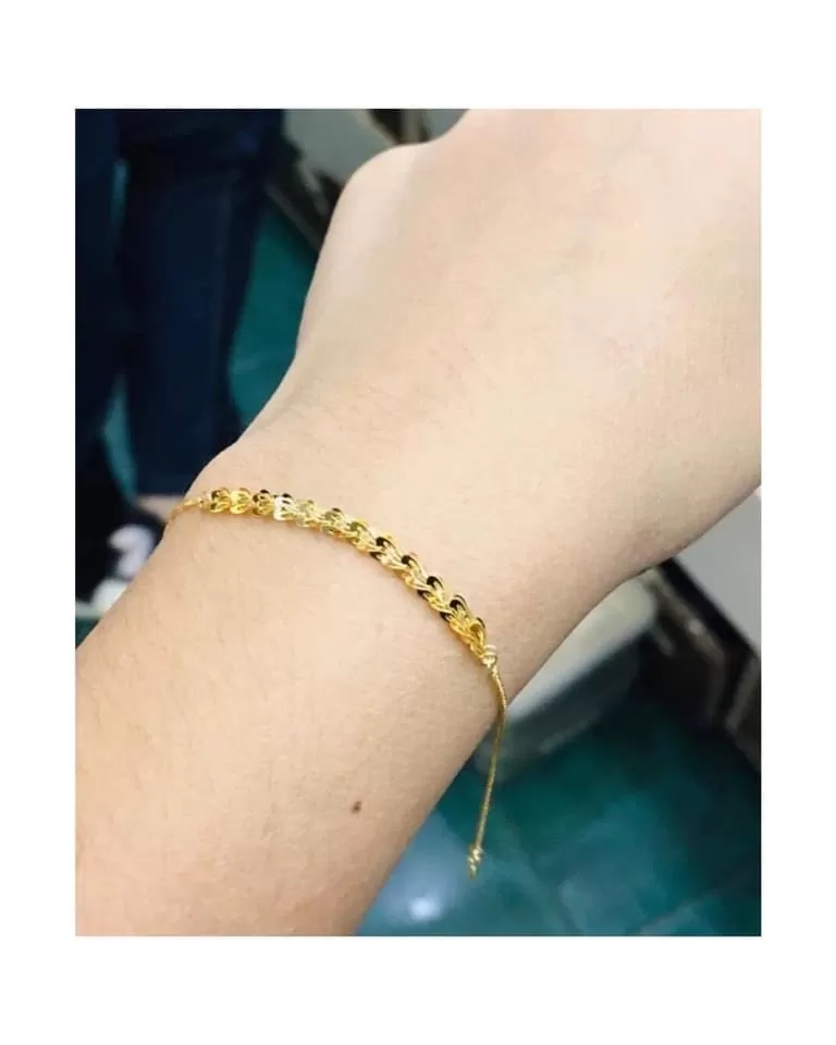 Feather Bracelet 18K Gold