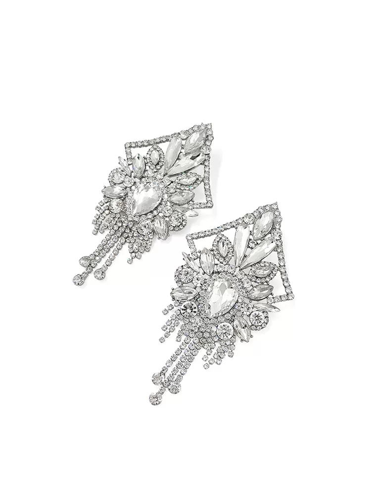 FN Artificial Rhinestone Temperament Earrings LOJS37