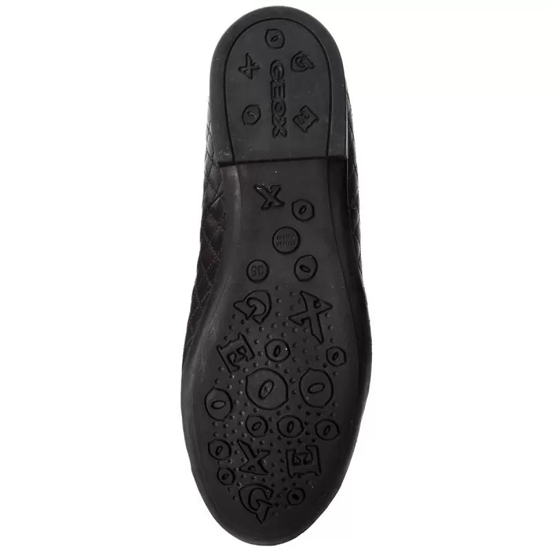 Geox Girl's Jr Plie Black Quilt (Sizes 29-34)