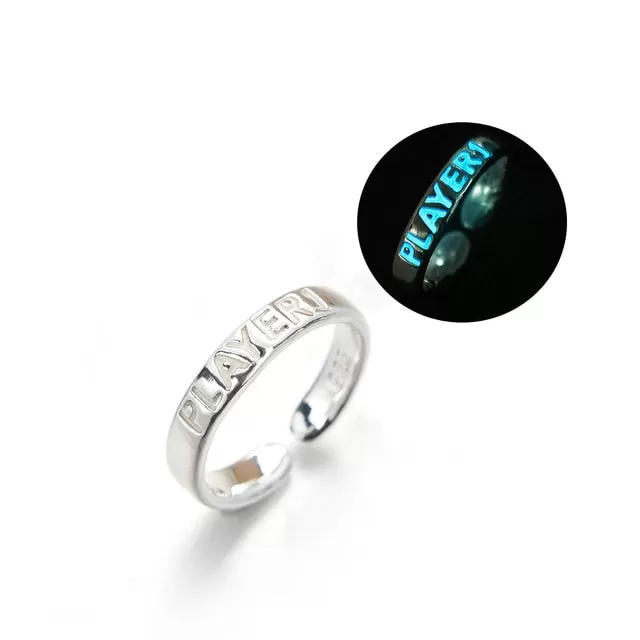 Glow In The Dark Co-Op Adjustable Rings