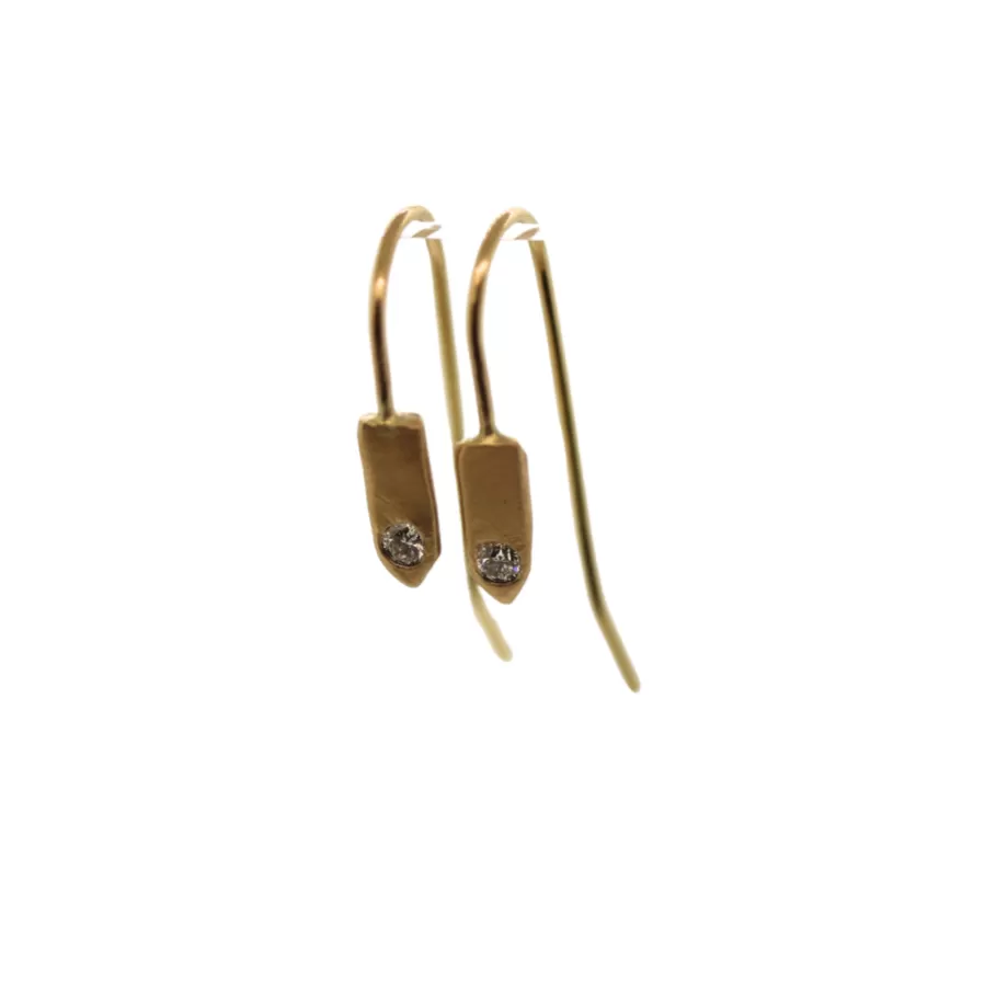 Gold Nugget Earrings