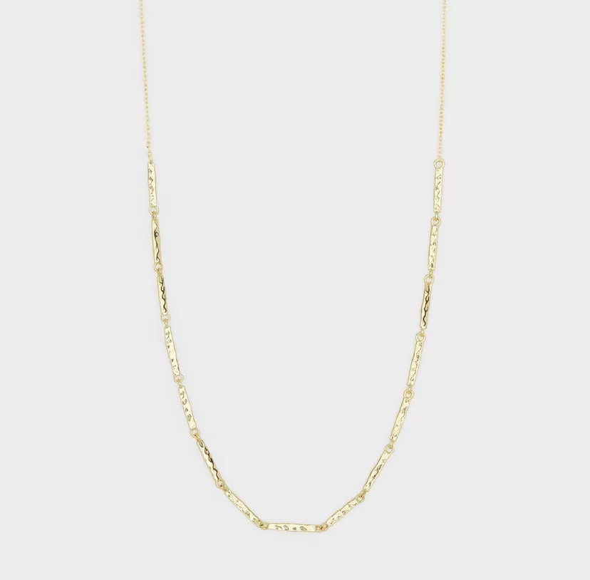 Gorjana Balboa Bar Necklace (gold)