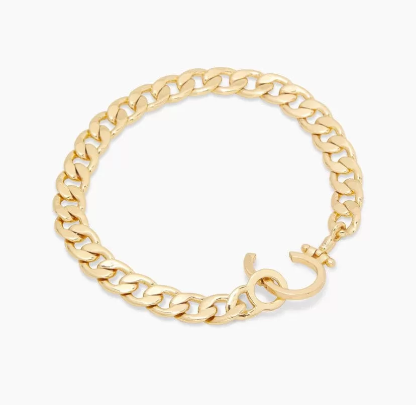 Gorjana Wilder Chain Bracelet (gold)