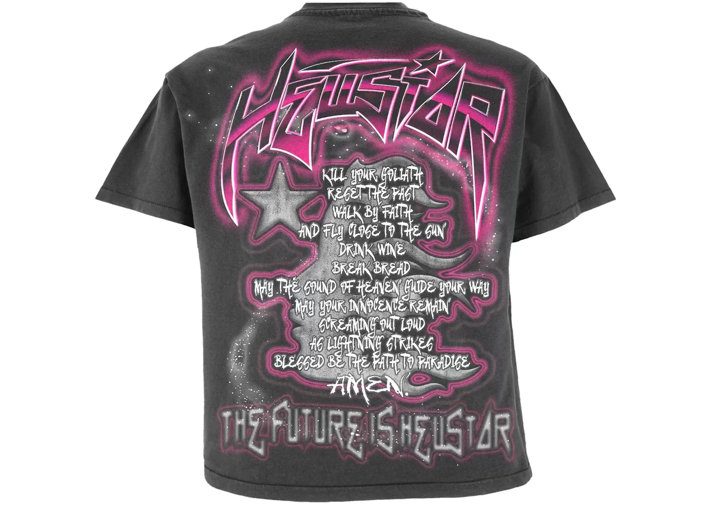 Hellstar The Future T-Shirt Black/Pink