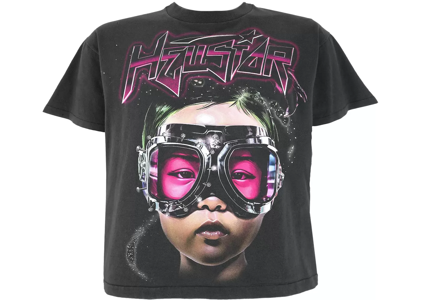 Hellstar The Future T-Shirt Black/Pink