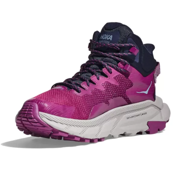 HOKA Women's Trail Code GTX Beautyberry/Harbor Mist