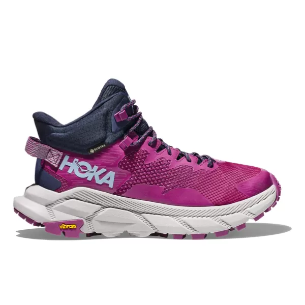 HOKA Women's Trail Code GTX Beautyberry/Harbor Mist