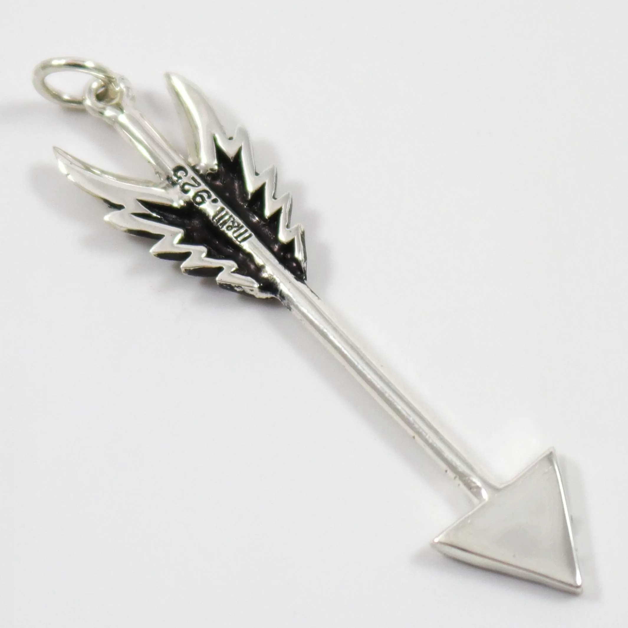 Inlay Arrow Pendant