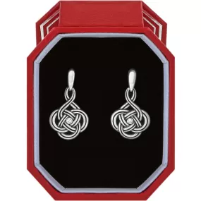 Interlok Petite Post Drop Earrings Gift Box