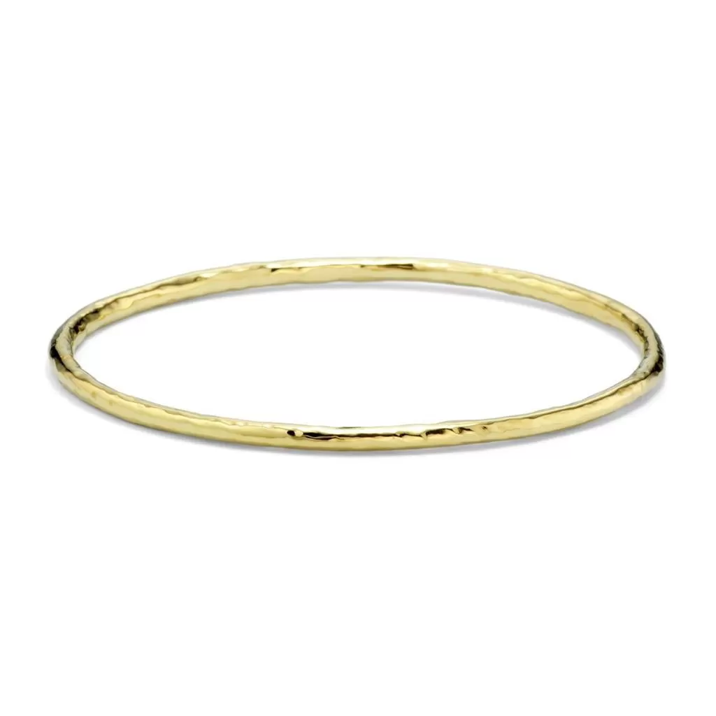 IPPOLITA Classico Small Hammered Bangle Bracelet