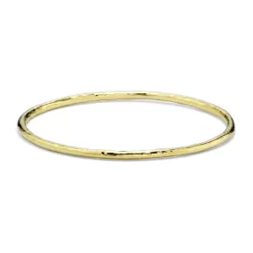 IPPOLITA Classico Small Hammered Bangle Bracelet