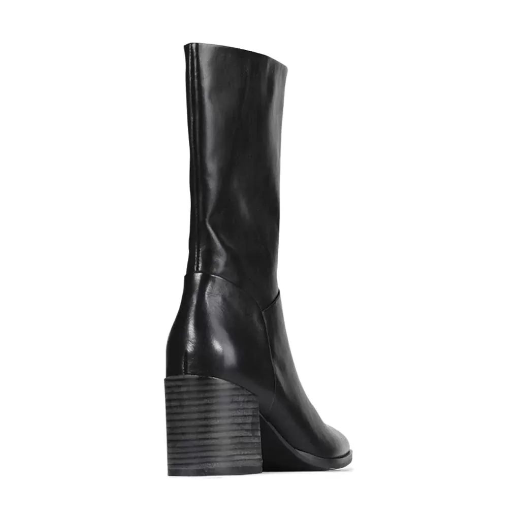 Keomi Mid-Calf Boot (Black)