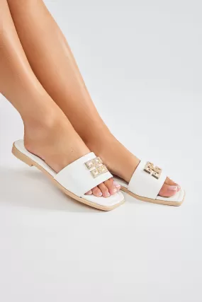 Like What I Like Sandals - White