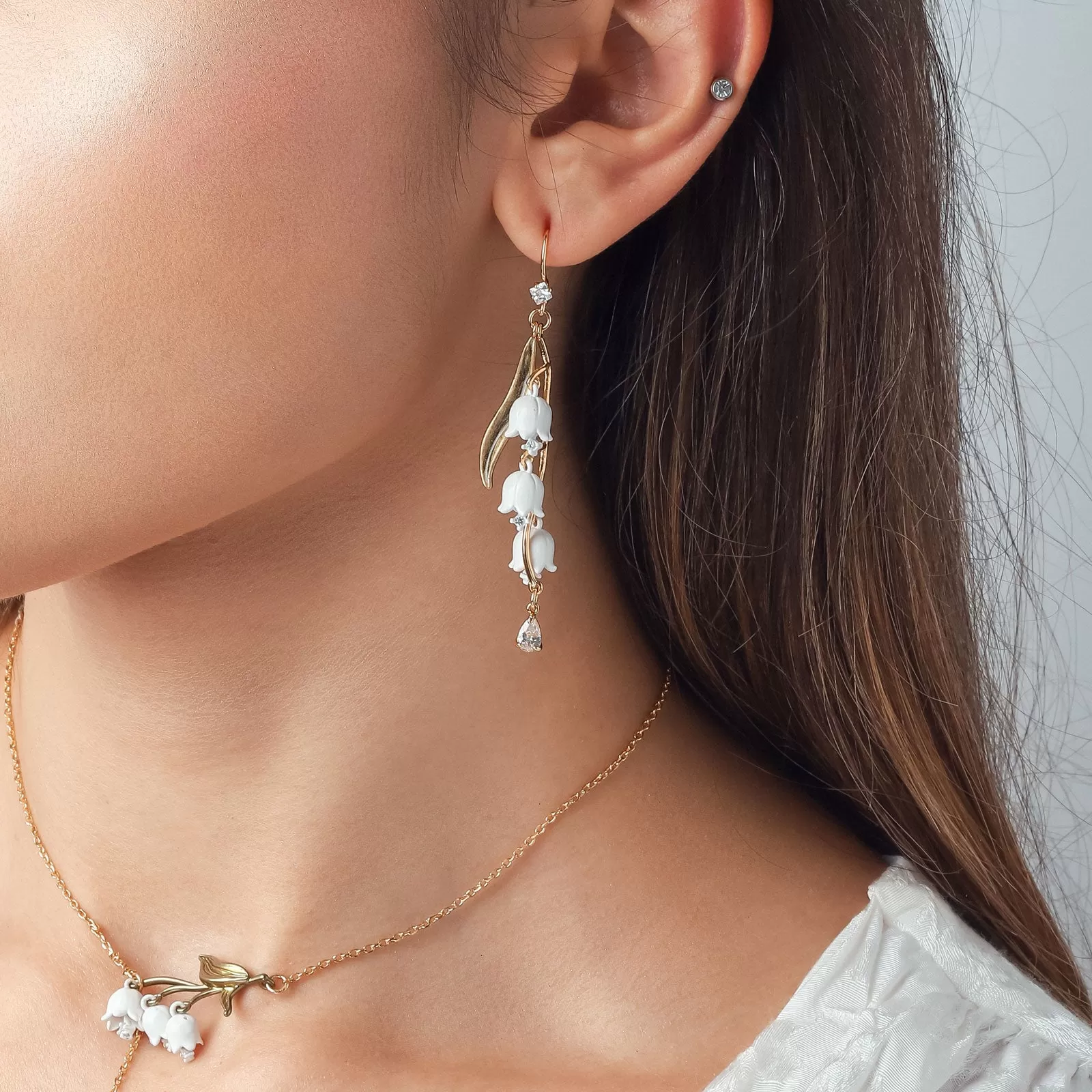 Lily Of The Valley Earrings