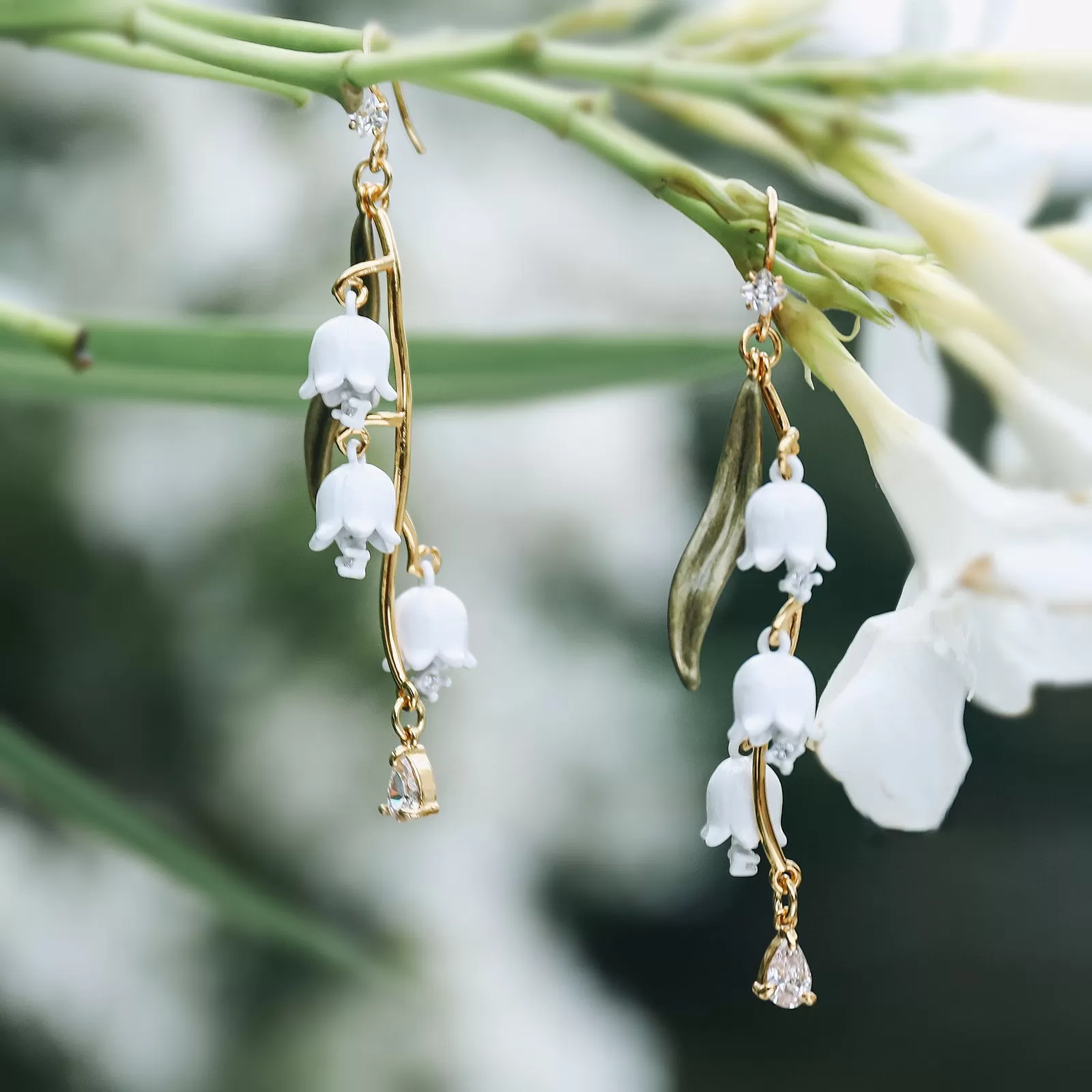 Lily Of The Valley Earrings