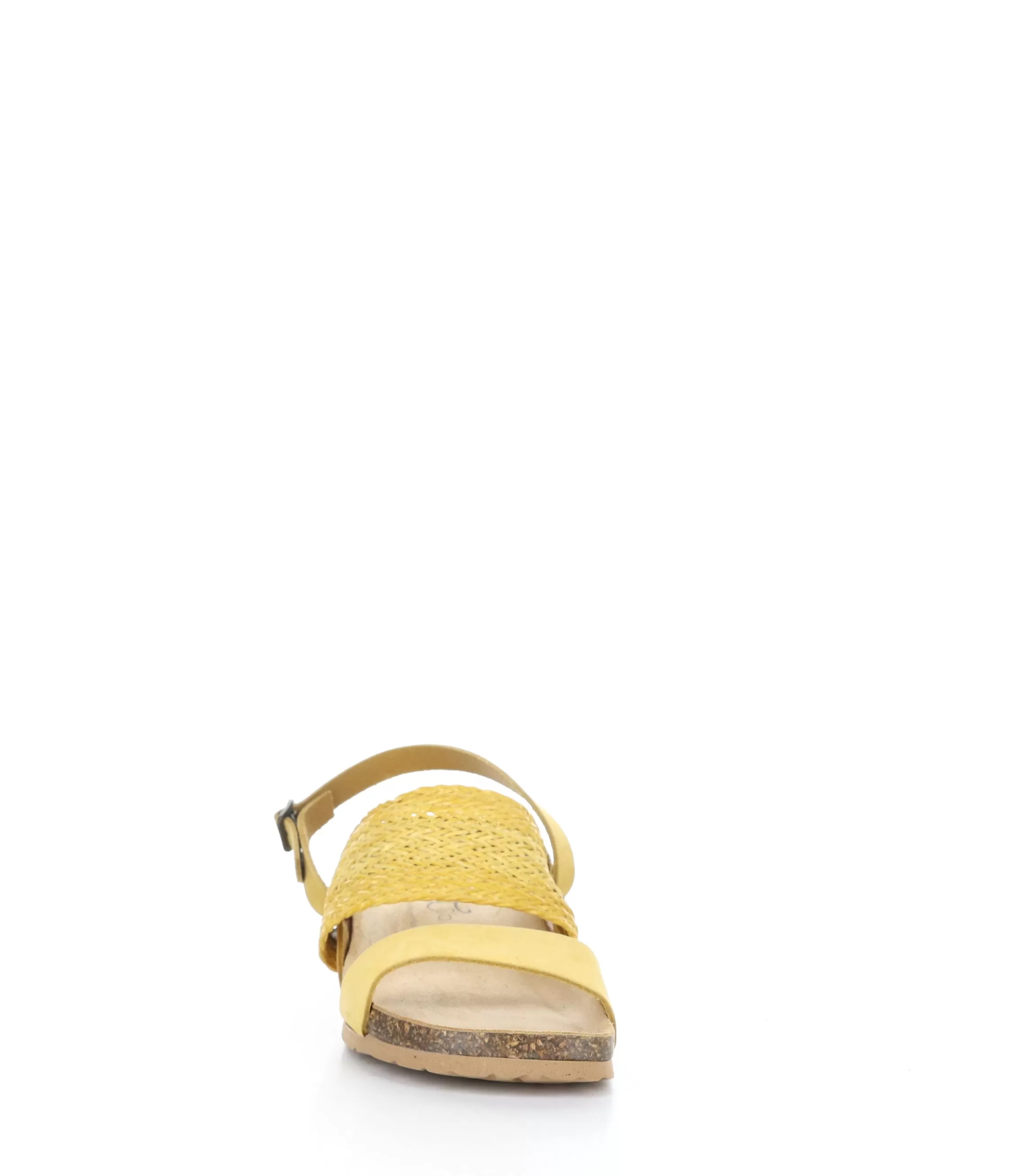 LOVO YELLOW Wedge Sandals