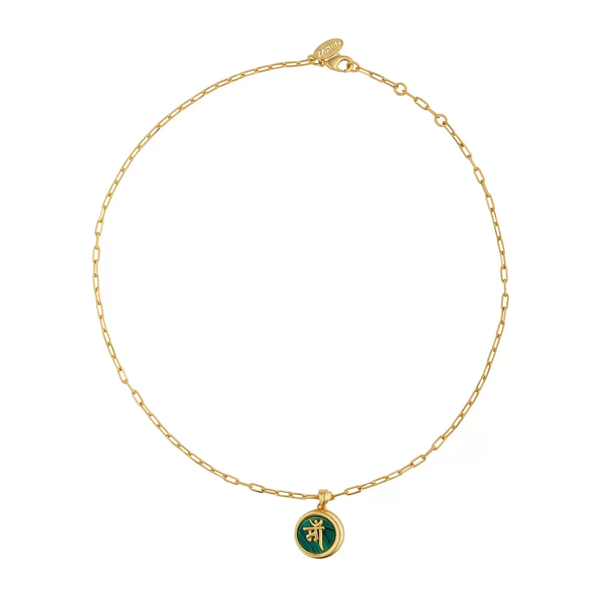 Ma Mother Necklace with Malachite