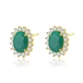 Malay Jade Green Earrings