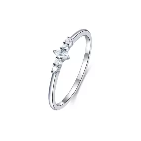 Marquise Cut Ring Women Stacking Ring