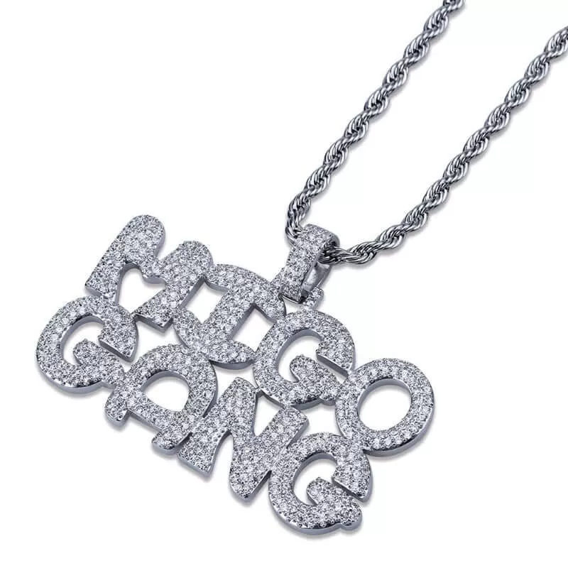 MIGO GANG Iced Out Pendant