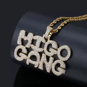 MIGO GANG Iced Out Pendant