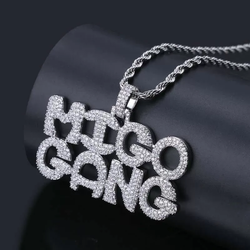 MIGO GANG Iced Out Pendant