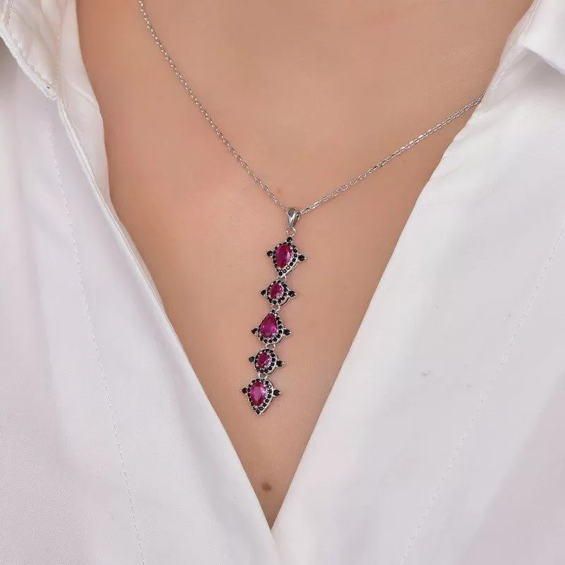 Natural Ruby Necklace