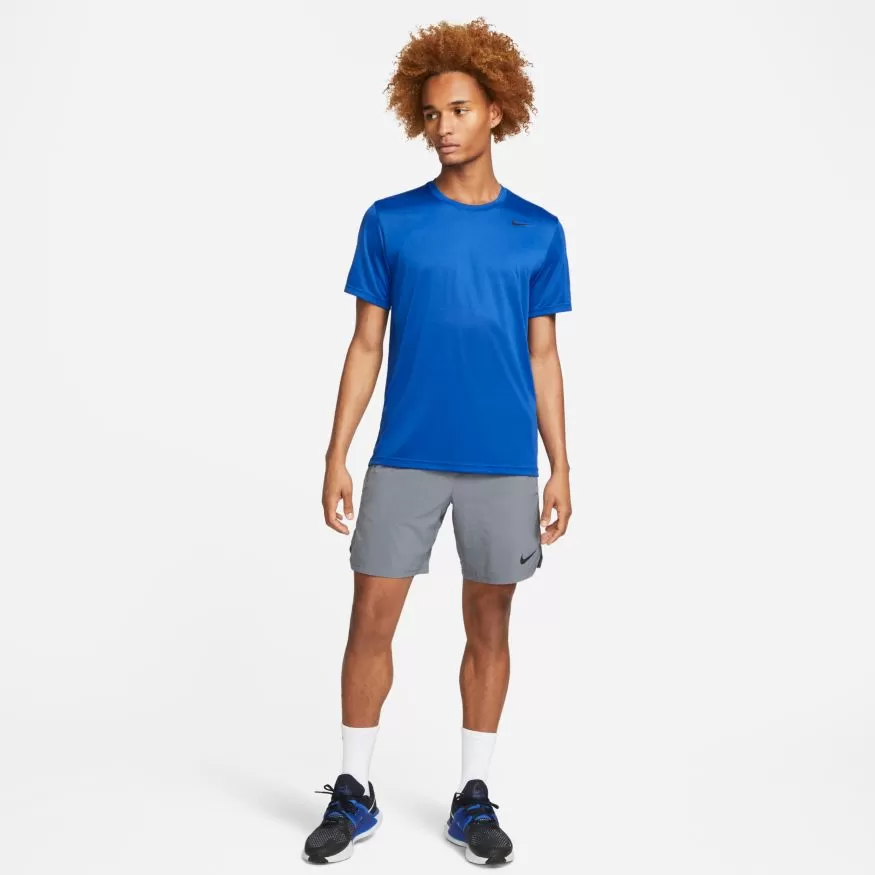 NIKE MEN'S DRI-FIT LEGEND TRAINING BLUE TEE