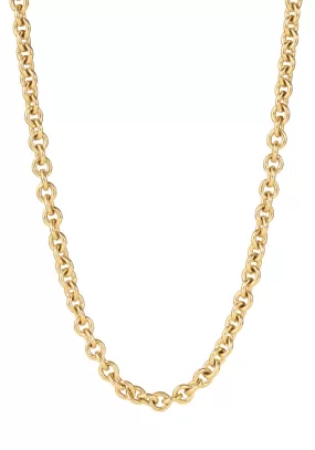 Ole Lynggaard Design Collier 18KYG Medium Chain Necklace | 18"