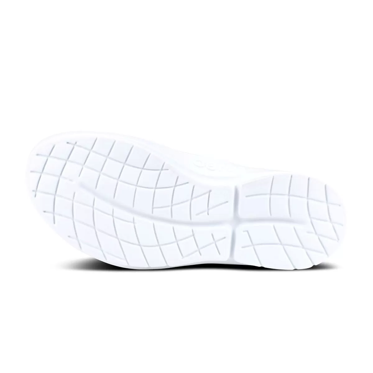 'OOFOS' Women's OOmg Low Slip On - White / Grey