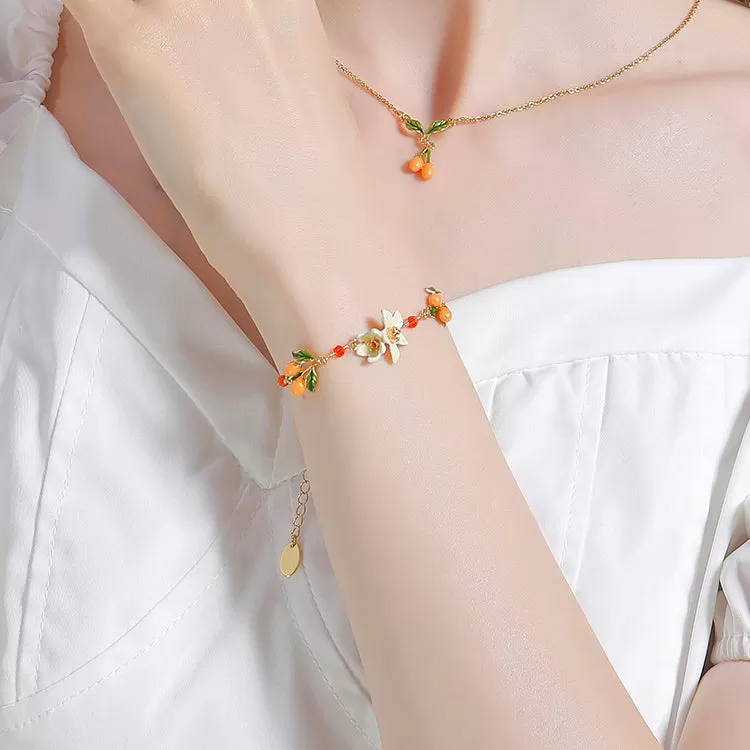 Orange Blossom Bracelet