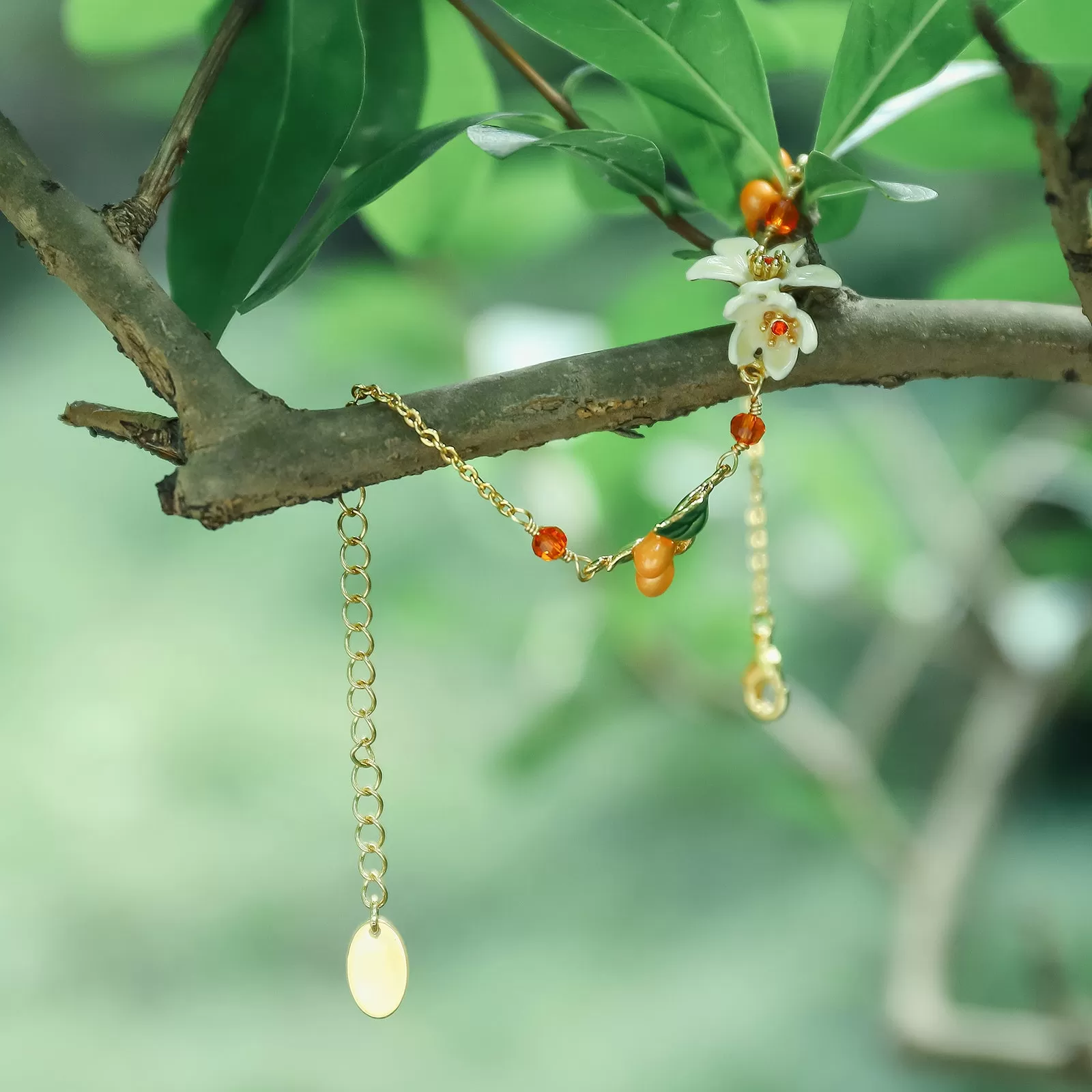 Orange Blossom Bracelet