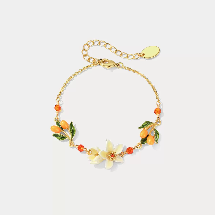 Orange Blossom Bracelet