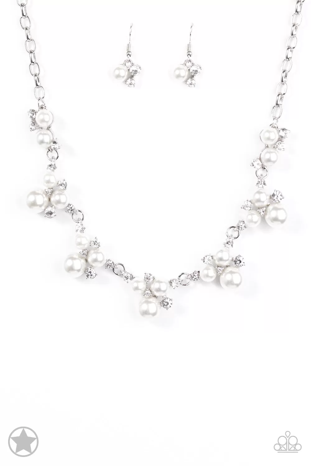 Paparazzi Accessories - Toast To Perfection - White Necklace