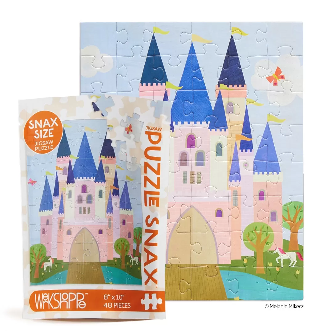 Pink Royal Castle | 48 Piece Kids Puzzle