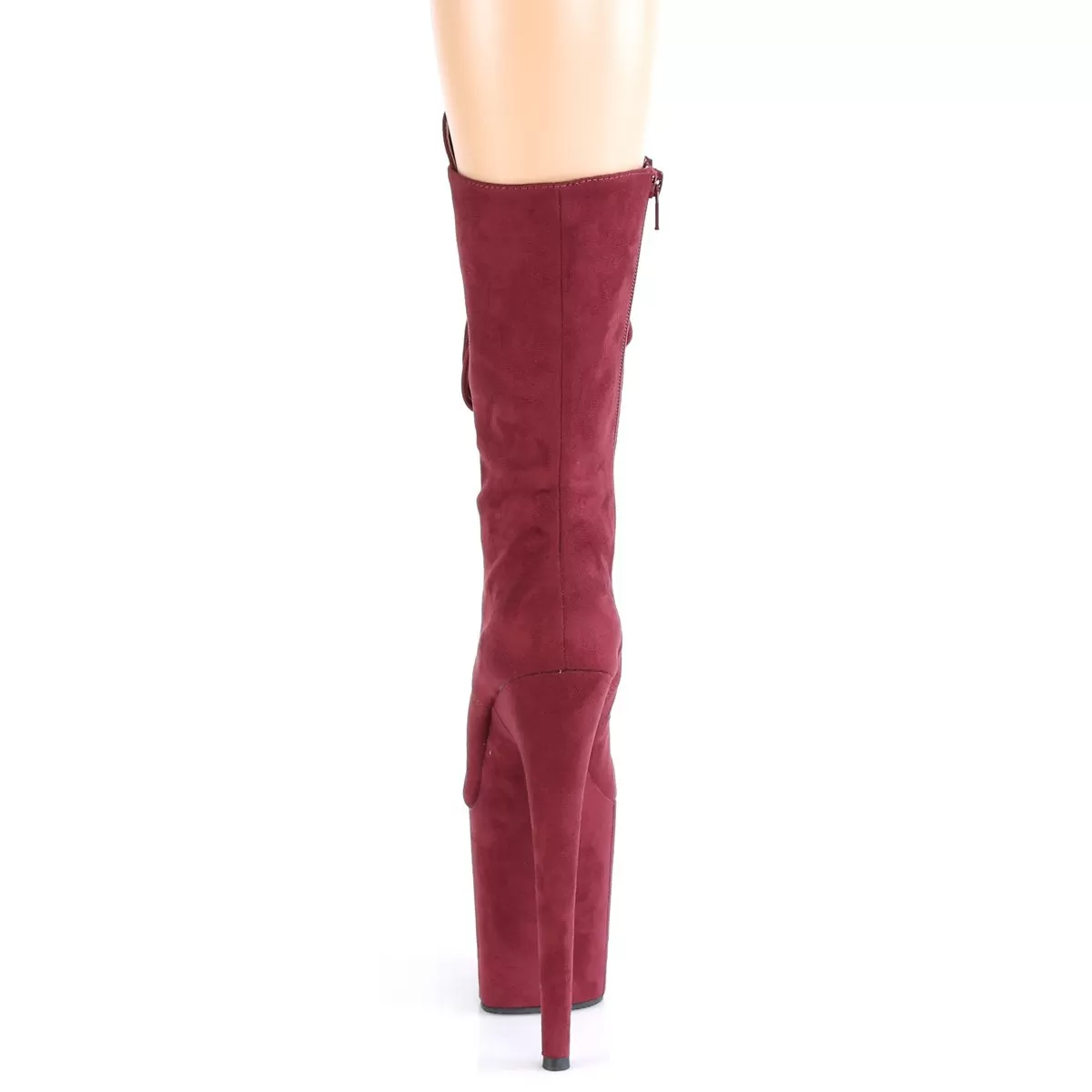 Pleaser Flamingo-1050FS-Burgundy-Size 6-Clearance