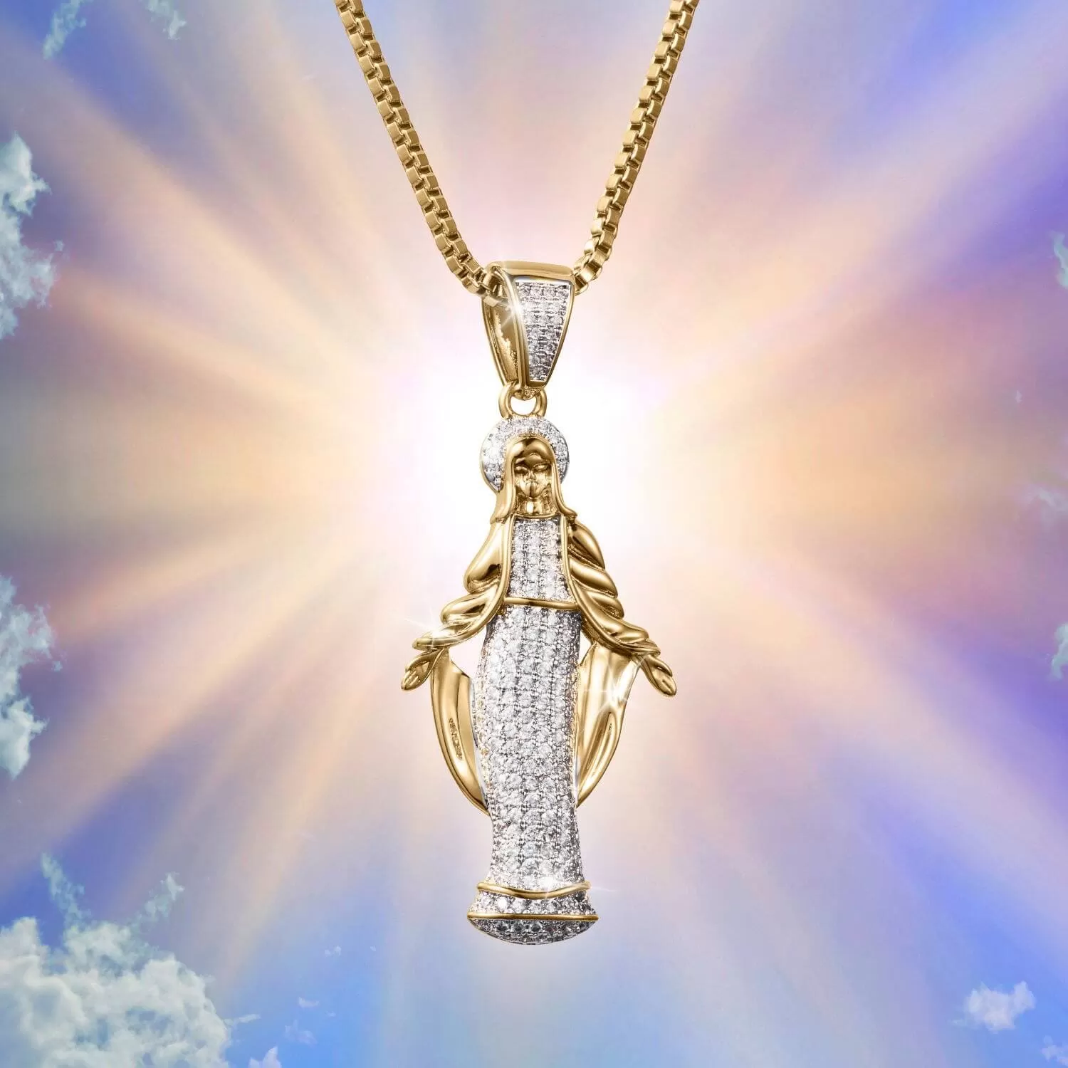 Praying Jesus Pendant