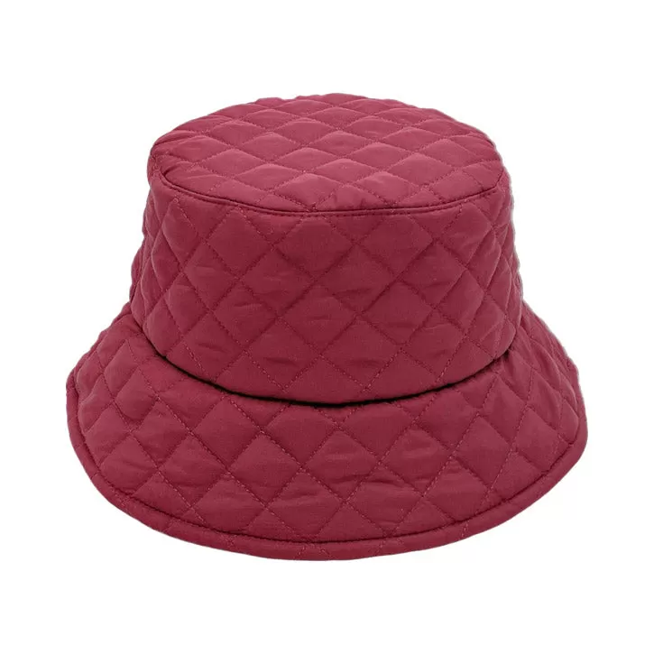 Quilted Padding Bucket Hat