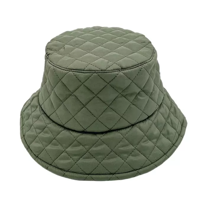 Quilted Padding Bucket Hat