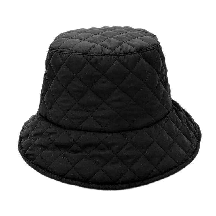 Quilted Padding Bucket Hat