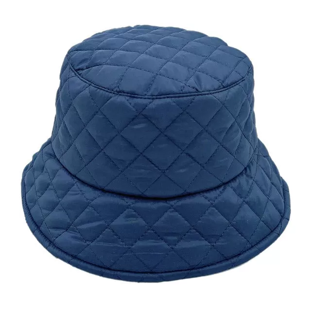 Quilted Padding Bucket Hat