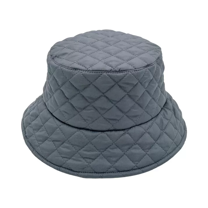 Quilted Padding Bucket Hat