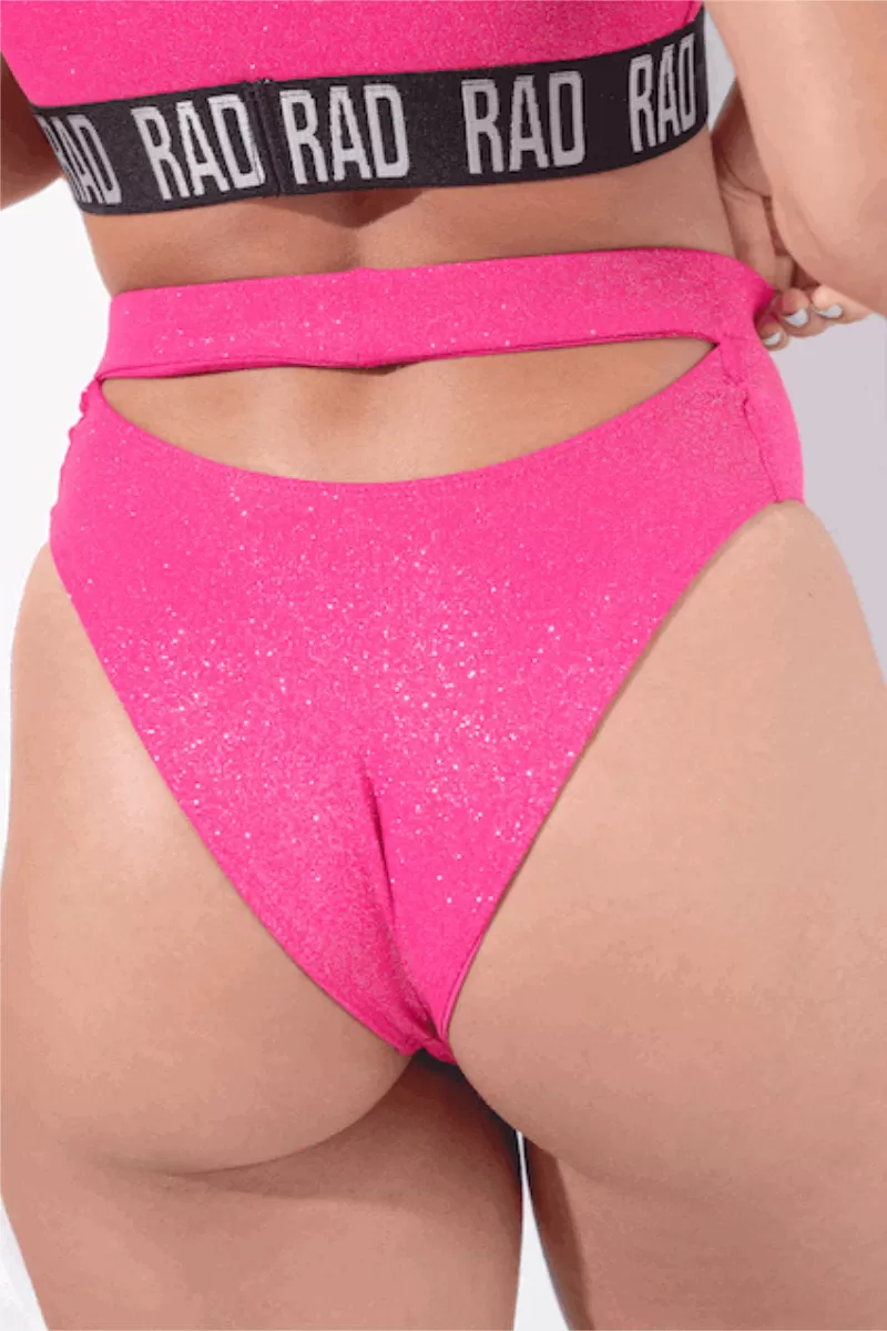 RAD Bahari Shorts - Fuchsia Glitter