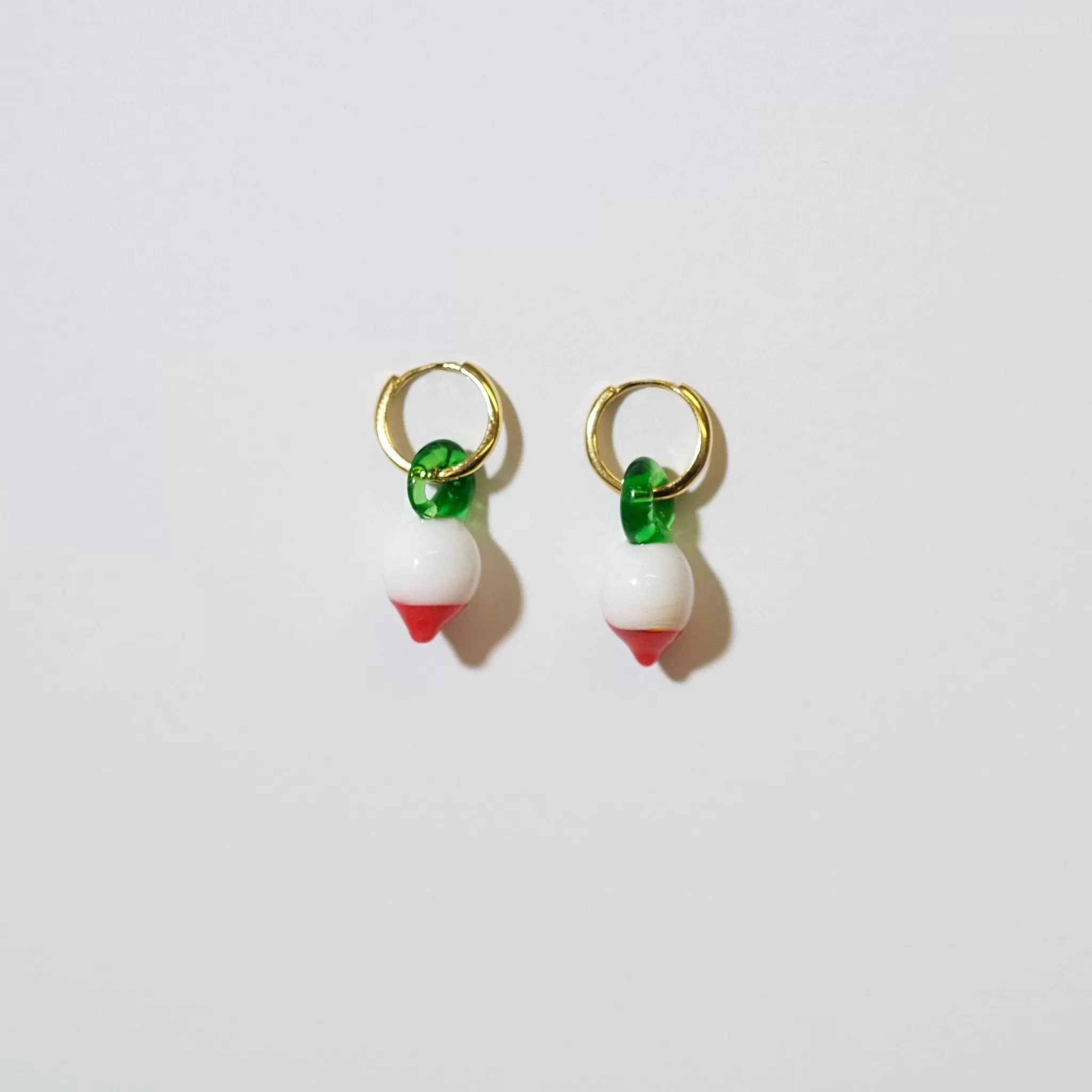 Radish Hoop Earrings