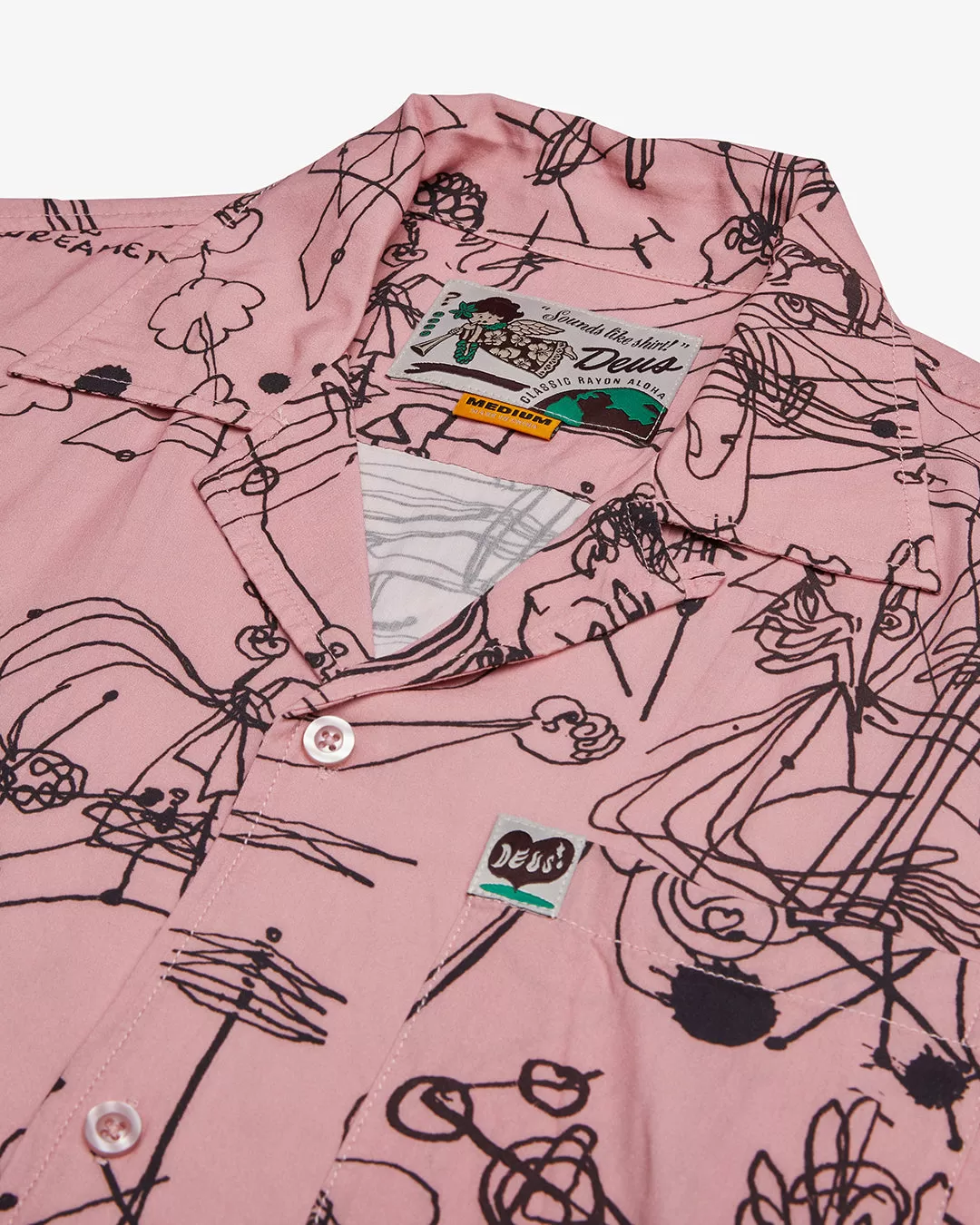 R.G CATO SS SHIRT - ZEPHYR PINK