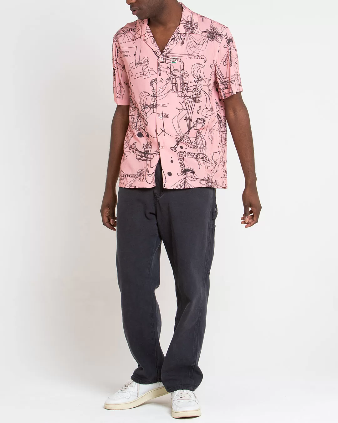 R.G CATO SS SHIRT - ZEPHYR PINK