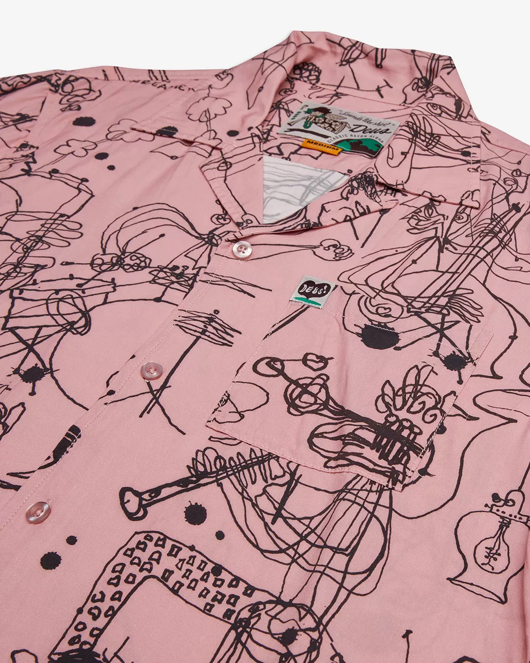 R.G CATO SS SHIRT - ZEPHYR PINK