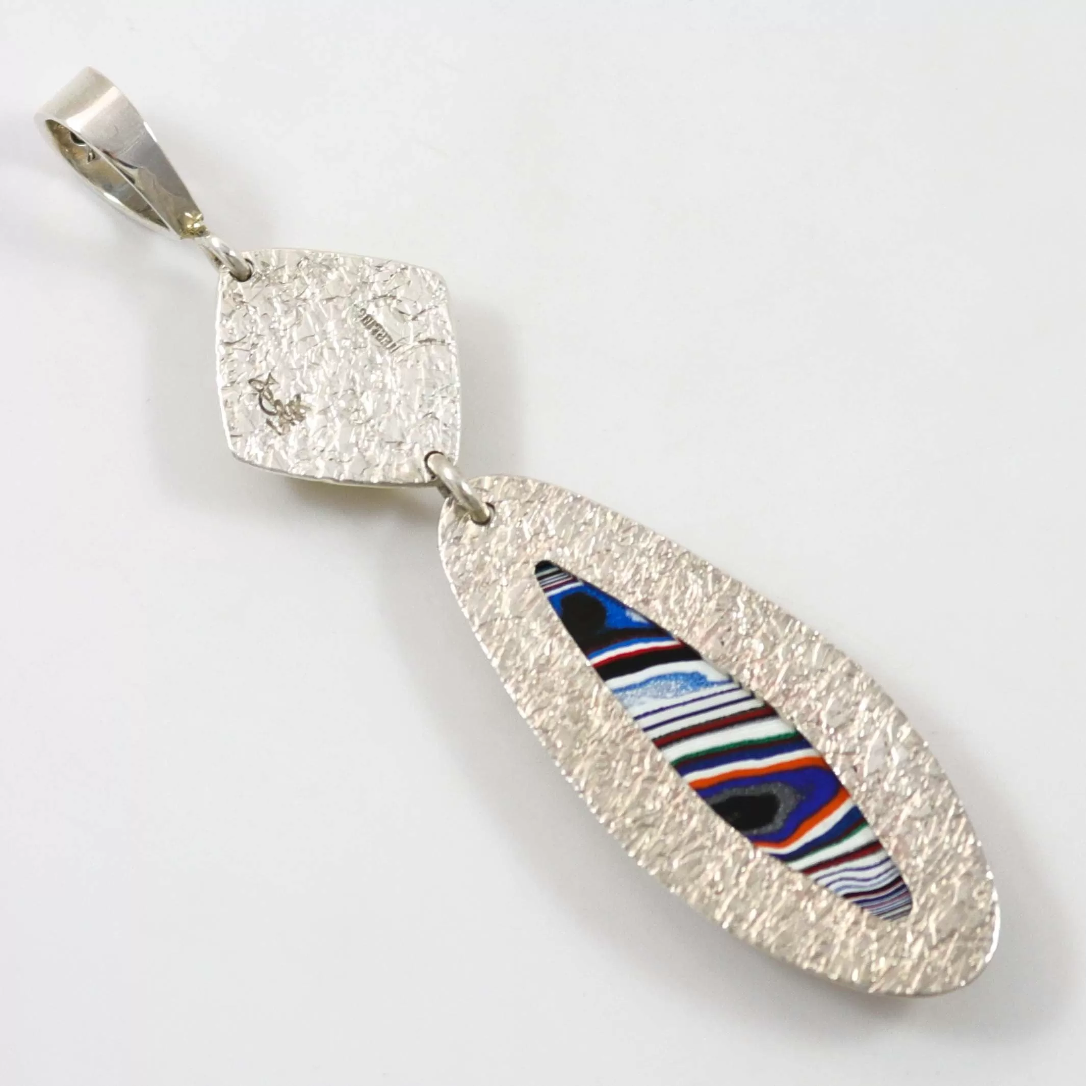 Rosarita and Fordite Pendant