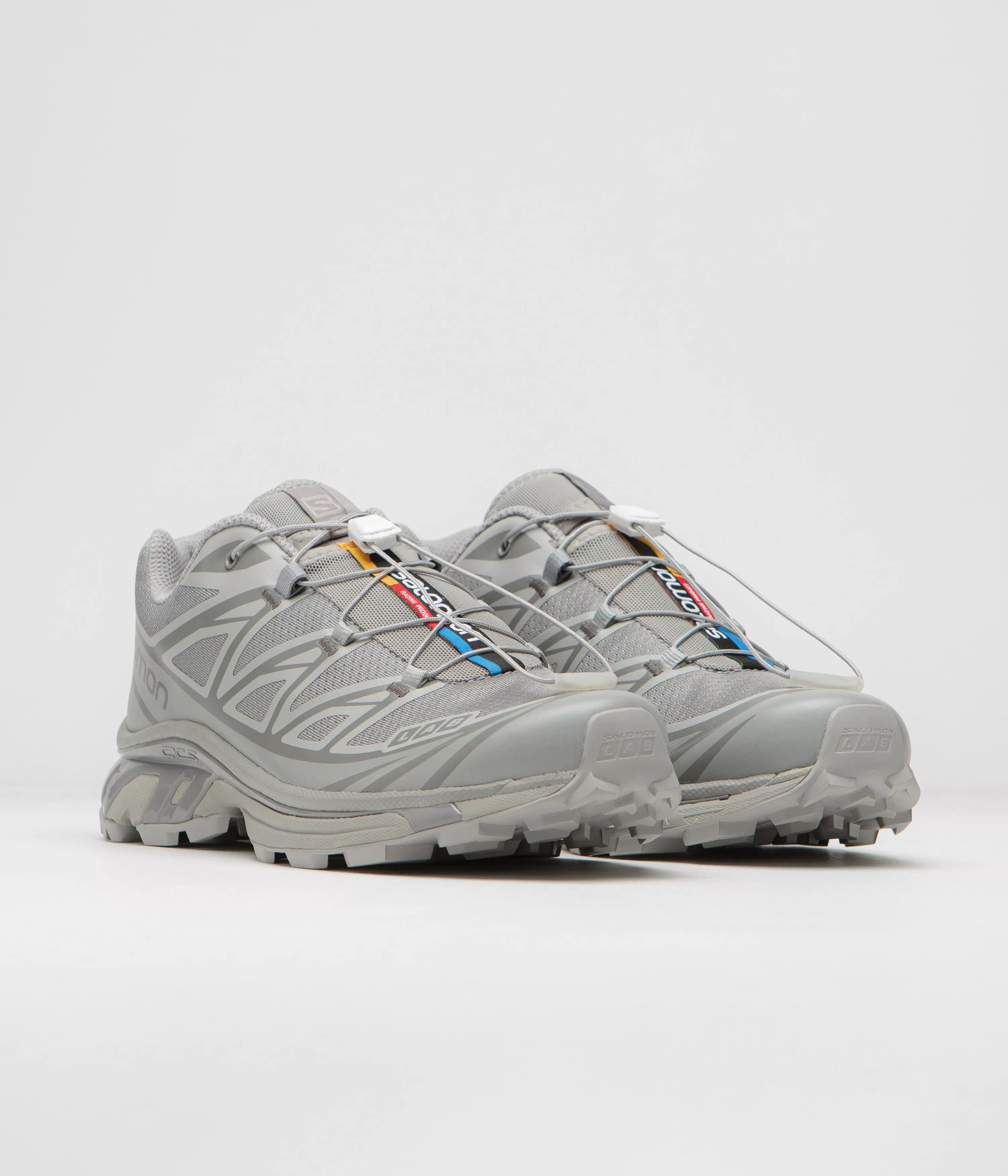 Salomon XT-6 Shoes - Ghost Gray / Ghost Gray / Gray Flannel