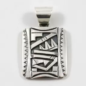 Silver Overlay Pendant